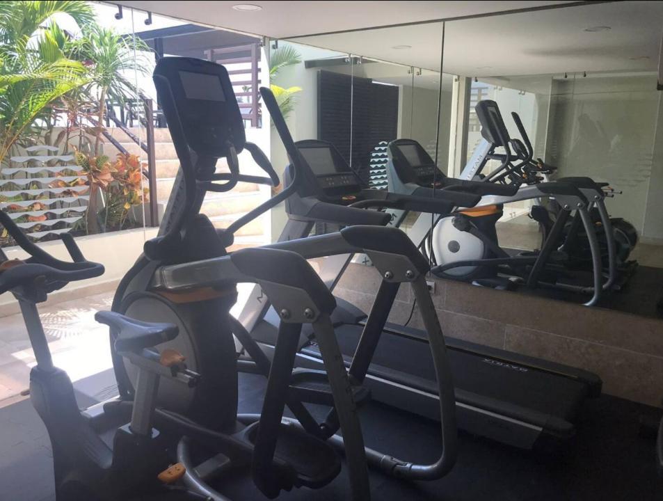 Stylish 1bd Gym Rooftop Pool Wifi 100mb * Playa del Carmen